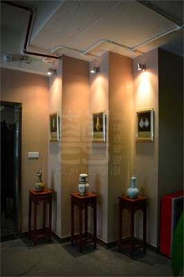 古源液總部辦公室裝飾工程設計項目