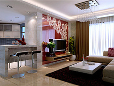 四川1769裝飾工程-花瓣網|陪你做生活的設計師 | 設計公司|室內設計|空間/建筑|廣元茶樓設計 - 原創設計作品 